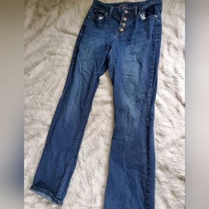 Jennifer Lopez Boot Cut Mid Rise Jeans